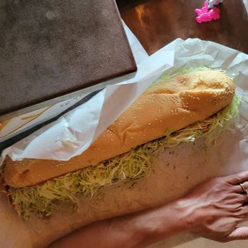 More Home Slice Pizza - Italian Sub Footlong (or more lol) - Pizza Near Me - Austin, Texas