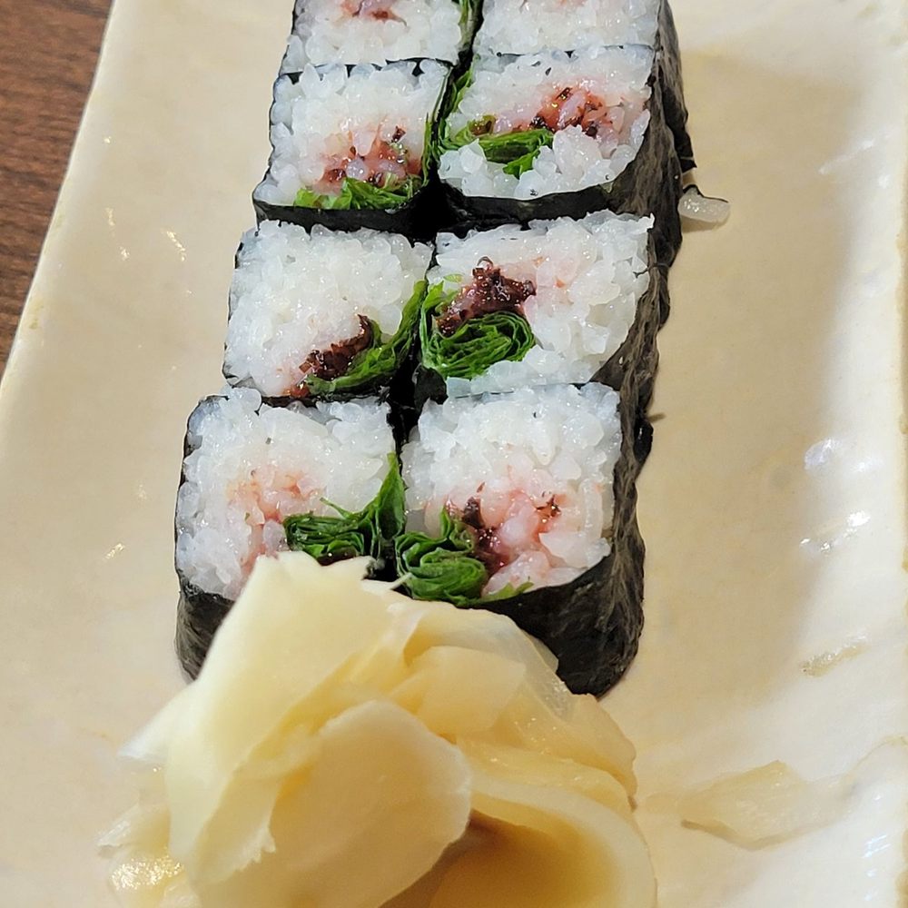Japanese Restaurant Aki - Ume and shiso roll - Japanese Near Me - Honolulu, Hawaii Japanese Restaurant Aki - Ume and shiso roll - Japanese Near Me - Honolulu, Hawaii