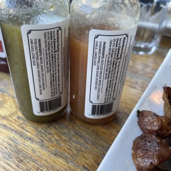 Portage Bay Cafe - Ballard - NOT at all hot sauce if you WATER them down... - New American Near Me - Seattle, Washington