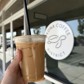 Kona Coffee District - Island latte - Coffee & Tea Near Me - Lake Forest, California Kona Coffee District - Island latte - Coffee & Tea Near Me - Lake Forest, California