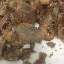 Green colour in my meat... is this normal?