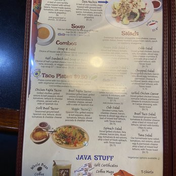 Cafe Java - Austin - Menu - Coffee & Tea Near Me - Austin, Texas