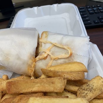 Pizza Heaven - a sandwich and french fries in a styrofoam container - Pizza Near Me - Bridgeport, Connecticut Pizza Heaven - a sandwich and french fries in a styrofoam container - Pizza Near Me - Bridgeport, Connecticut