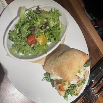 Seasons 52 - Grilled Chicken Caprese Sandwich - New American Near Me - San Antonio, Texas Seasons 52 - Grilled Chicken Caprese Sandwich - New American Near Me - San Antonio, Texas