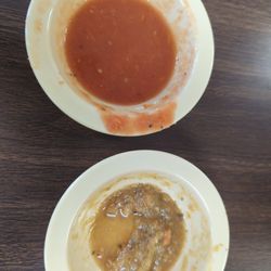 Santa Fe 2 - Hot and mild salsa, ask for the hot