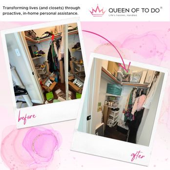 Queen Of To Do - Closet tidied and reorganized into a functional space. - Personal Assistants Near Me - Austin, Texas
