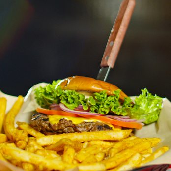 Pickin Porch Grill - a burger and fries - Burgers Near Me - Branson, Missouri