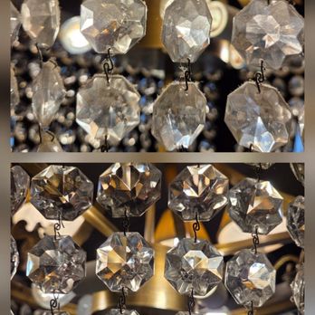 Crystal Chandelier Services - before/after - Lighting Fixtures & Equipment Near Me Crystal Chandelier Services - before/after - Lighting Fixtures & Equipment Near Me