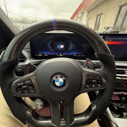 As7 Motorsports - Carbon Fiber G20 Steering Wheel