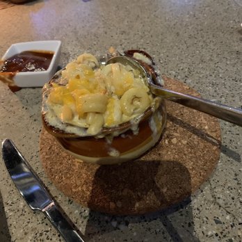 Parker. Eatery & Bar - Short rib Mac and Cheese, BBQ sauce on the side. - New American Near Me - Shelton, Connecticut Parker. Eatery & Bar - Short rib Mac and Cheese, BBQ sauce on the side. - New American Near Me - Shelton, Connecticut