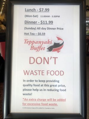 Menu photo 3 Teppanyaki Buffet Hollywood, FL