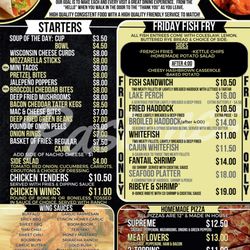 Pastimes Pub & Grille - Appetizers / Fish Fry (Friday) / Wings / Pizza / Lighter Fare  - As of 11-Jun-2025