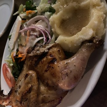 Olympic Cafe - 1/2 Chicken with mashed potatoes - Mediterranean Near Me - San Diego, California Olympic Cafe - 1/2 Chicken with mashed potatoes - Mediterranean Near Me - San Diego, California