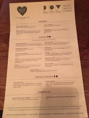 Menu photo 5 Dove Vivi Portland, OR Menu photo 5 Dove Vivi Portland, OR