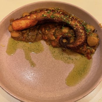 Claio Rotisserie - Octopus with gigante beans - Desserts Near Me - Reno, Nevada
