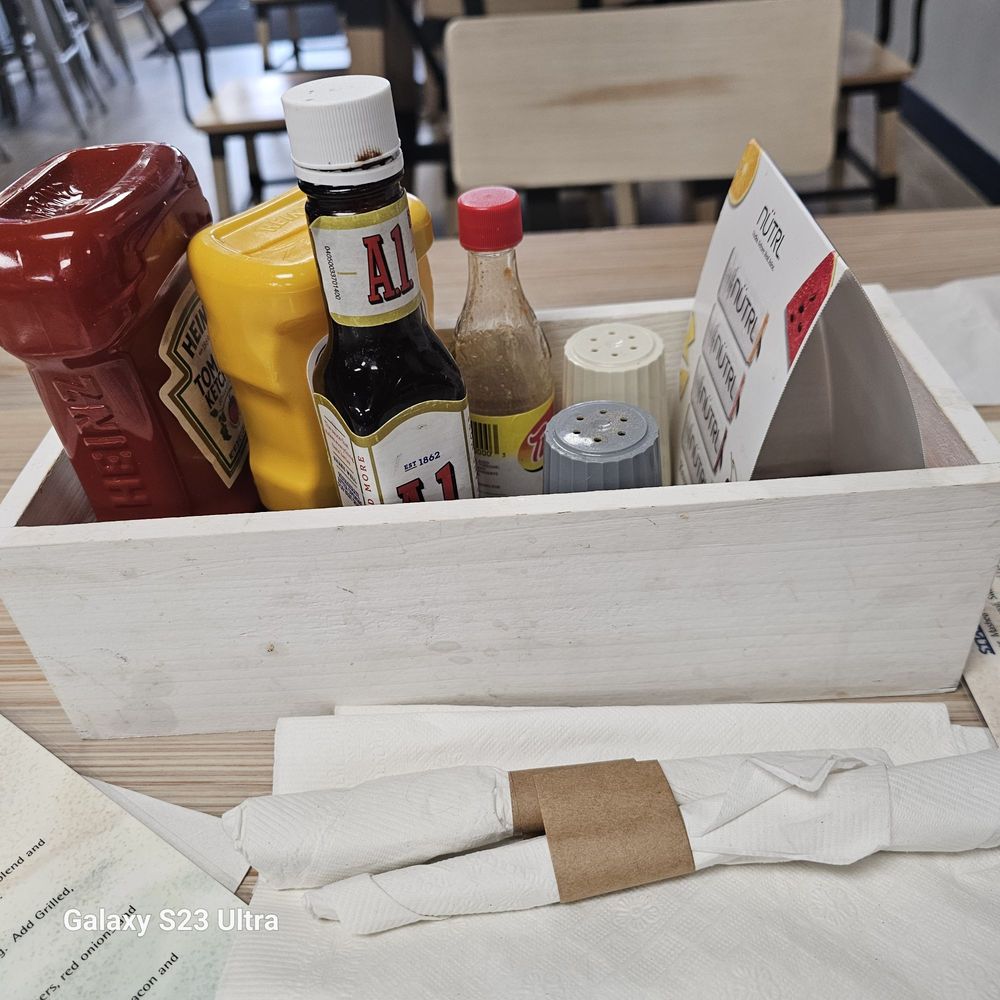 Point Break Cafe - Table condiments - American Near Me - Chesapeake, Virginia Point Break Cafe - Table condiments - American Near Me - Chesapeake, Virginia