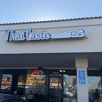 Thai Taste - Outside entrance - Thai Near Me - Fresno, California