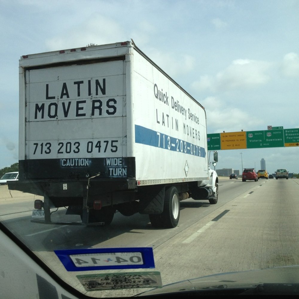 Latin Movers - The truck - Movers Near Me