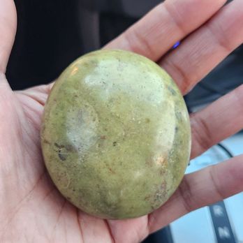 Forgotten Rarities - Pistachio opal that is one of my instant faves. - Gemstones & Minerals Near Me - Phoenix, Arizona