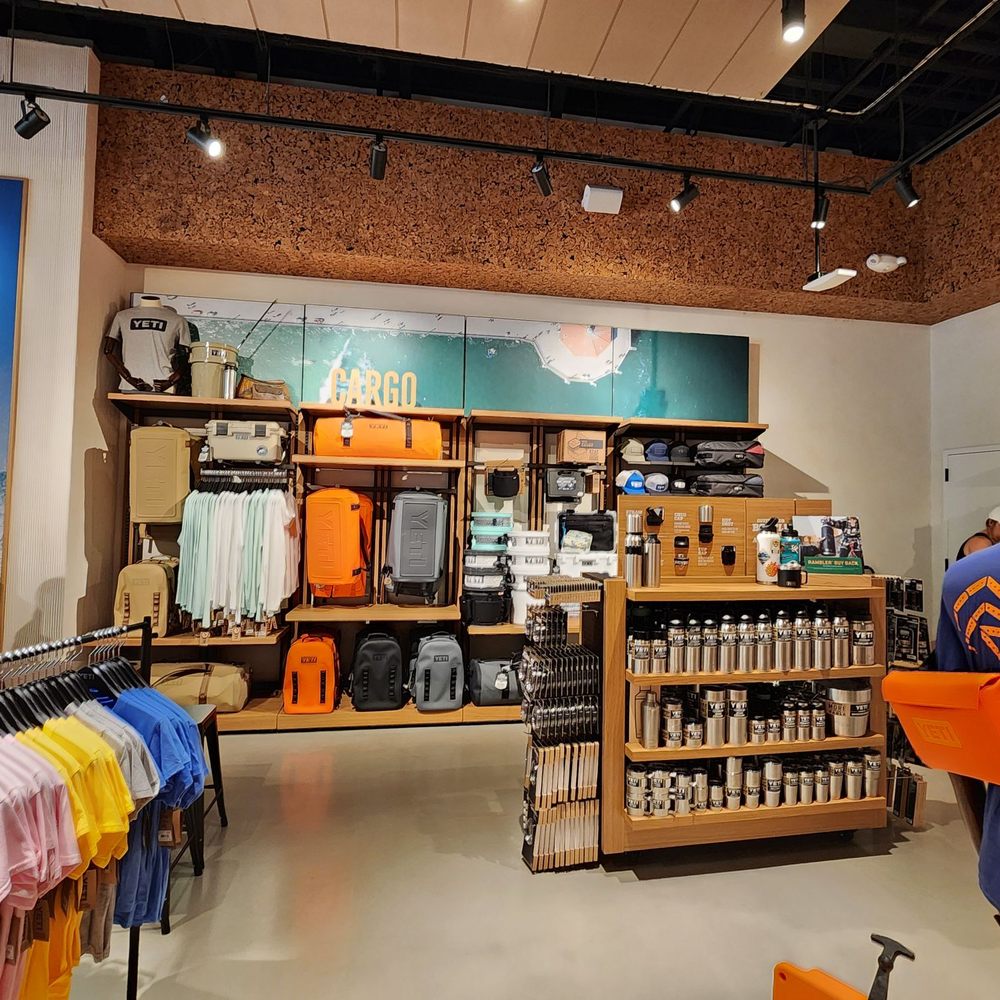 YETI El Segundo - Cargo section, kids apparel, and stainless steel insulated drinkware - Outdoor Gear Near Me - El Segundo, California YETI El Segundo - Cargo section, kids apparel, and stainless steel insulated drinkware - Outdoor Gear Near Me - El Segundo, California