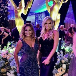 Dress is on the right. Loved it. Dress is on the right. Loved it.