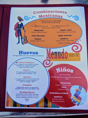 Menu photo 7 Mi Casa Restaurante Mexicano Morro Bay, CA