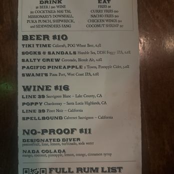 Dr. Funk - Happy Hour 8/18/26 - Tiki Bars Near Me - San Jose, California