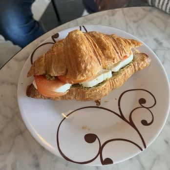 Pierre & Michel Authentic French Bakery - Caprese on a croissant - French Near Me - Upper Saddle River, New Jersey Pierre & Michel Authentic French Bakery - Caprese on a croissant - French Near Me - Upper Saddle River, New Jersey