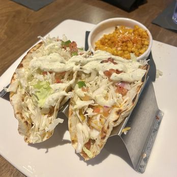 The Parlay Kitchen + Cocktails - Parley Jumbo Tacos- Crispy Cod. Comes with a side of street corn. $15 - Gastropubs Near Me - Chandler, Arizona The Parlay Kitchen + Cocktails - Parley Jumbo Tacos- Crispy Cod. Comes with a side of street corn. $15 - Gastropubs Near Me - Chandler, Arizona