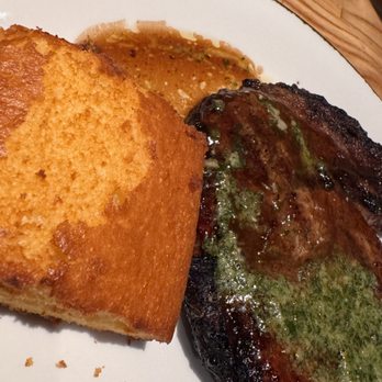 The Barrel Club - 10 oz. Rib Eye with Cornbread - New American Near Me - Oak Lawn, Illinois The Barrel Club - 10 oz. Rib Eye with Cornbread - New American Near Me - Oak Lawn, Illinois