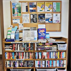 Antioch Library - The irresistible Friends of the Antioch Library mini bookstore. Softcovers & DVDs are only .50¢ and children's books & CDs only .25¢!