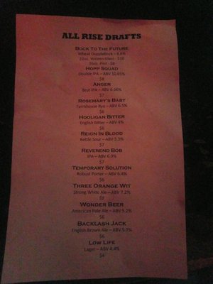 Menu photo 7 Cobra Lounge Chicago, IL