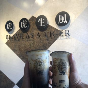 Tiger Sugar - 10. Green Tea Latte with Cream Mousse - Bubble Tea Near Me - Carrollton, Texas