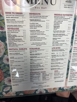 Menu photo 2 Kate's Greek & American Everett, WA Menu photo 2 Kate's Greek & American Everett, WA