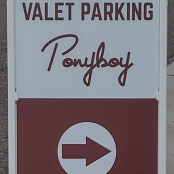 Ponyboy - Sidewalk sign - Lounges Near Me - San Diego, California