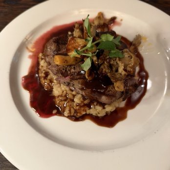 Lady Bird - Filet mignon mushrooms and risotto - Salad Near Me - Saugatuck, Michigan Lady Bird - Filet mignon mushrooms and risotto - Salad Near Me - Saugatuck, Michigan