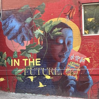 Chinatown - Chinatown graffiti - Local Flavor Near Me - New York, New York