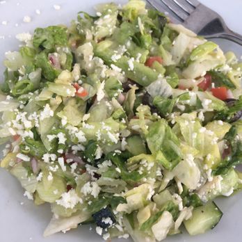 Bravo! Italian Kitchen - Chopped salad (side)...tasty but overdressed. - Italian Near Me - Lansing, Michigan