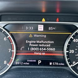 Hertz Rent A Car - The first rental which suffered an engine malfunction, requiring a multi-hour wait for AAA to collect me and my car.