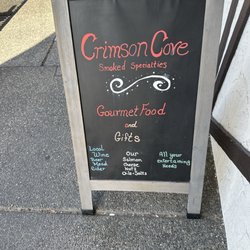 Crimson Cove - Outside sign