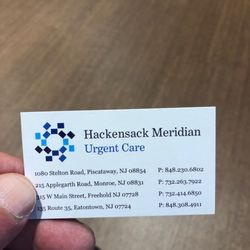 HACKENSACK MERIDIAN URGENT CARE - EATONTOWN - 135 Route 35, Eatontown