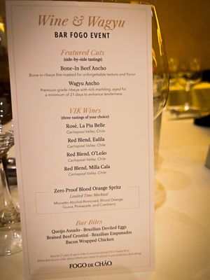 Menu photo 8 Fogo de Chão San Diego, CA