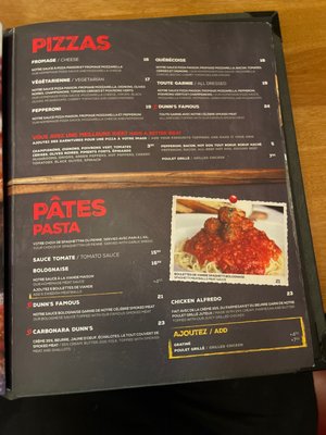 Menu photo 3 Dunn's Montreal, QC Menu photo 3 Dunn's Montreal, QC