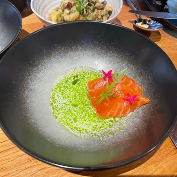 Rooster & Owl - Salmon crudo - New American Near Me - Washington, DC, District of Columbia