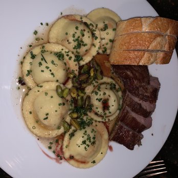 Cafe Vino - Gorgonzola Pear Ravioli - Wine Bars Near Me - Fort Collins, Colorado Cafe Vino - Gorgonzola Pear Ravioli - Wine Bars Near Me - Fort Collins, Colorado
