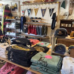 15th St Surf + Supply - Gear hats broad shots flags vintage