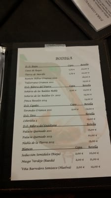 Menu photo 2 Esencia's Tapas Sanlúcar la Mayor, SE