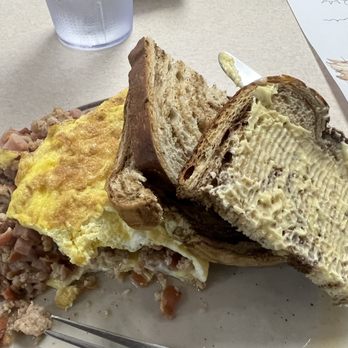 Patty's Place - an omelet and a sandwich - Salad Near Me - Caldwell, Ohio
