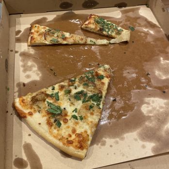 Cheese Board Pizza - very greasy pizza - Pizza Near Me - Berkeley, California