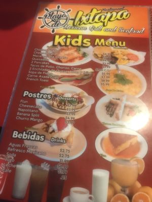 Menu photo 5 Mariscos Ixtapa Perris, CA